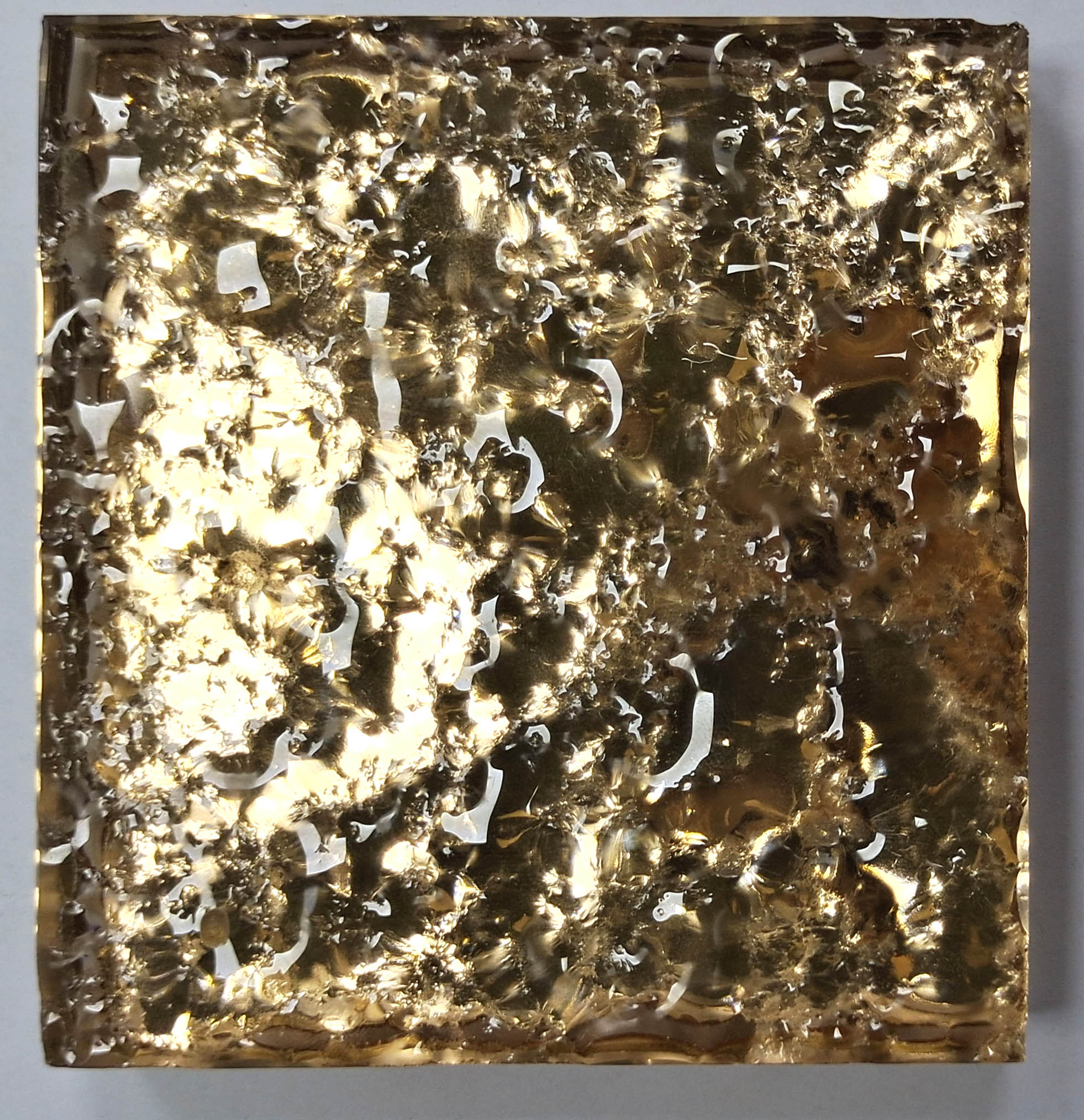 壓花金箔效果玻璃