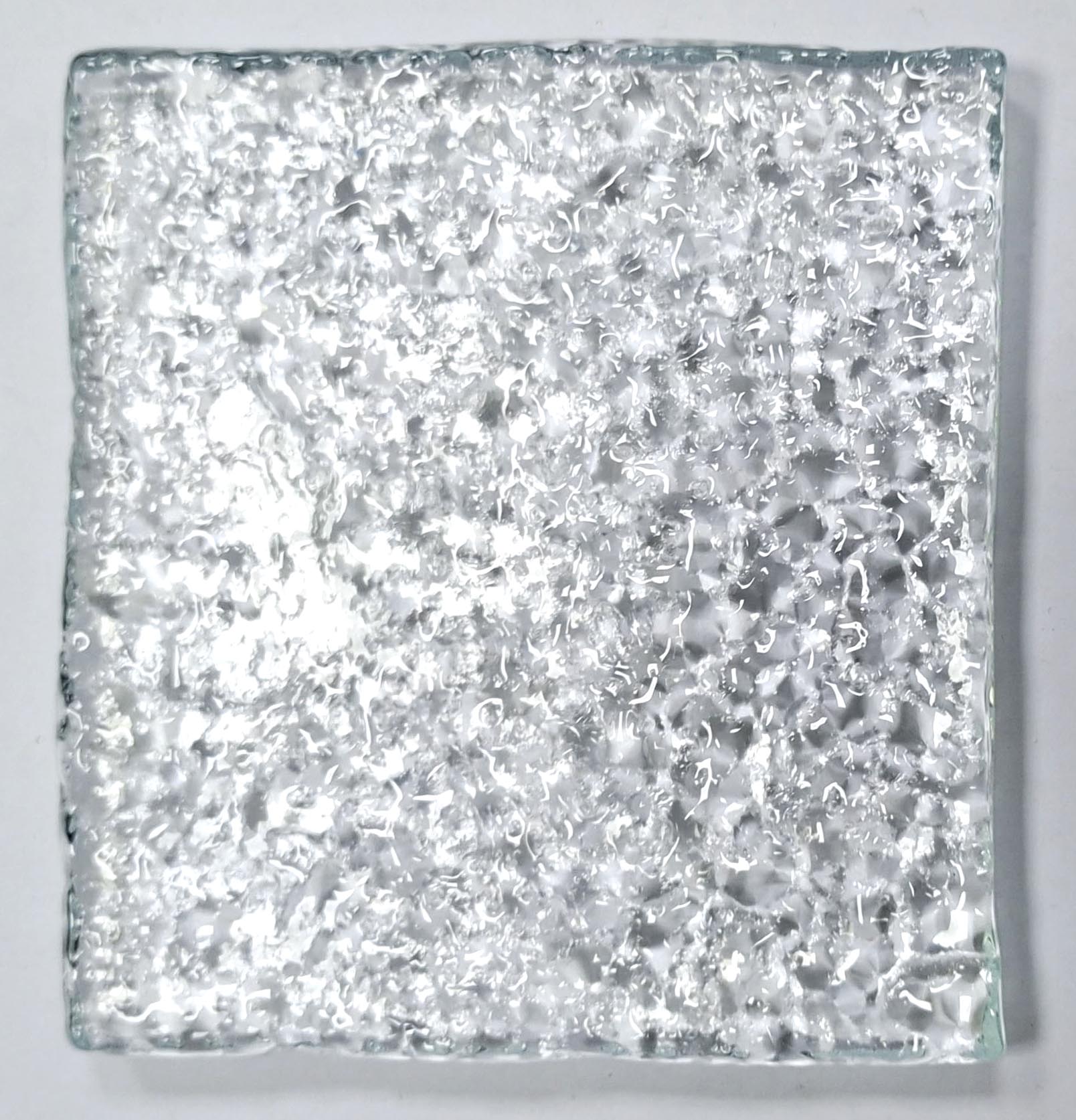 銀色肌理紋工藝玻